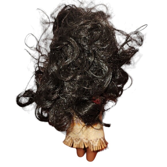 Disney Princess Petite Moana Maui Pua Hei Hei Dolls Figures Movie Toy Set - Picture 3 of 10